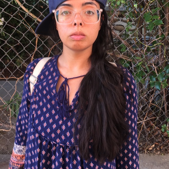 Time and Tru Boho Peasant Paisley Print Dress S - Picture 10 of 16